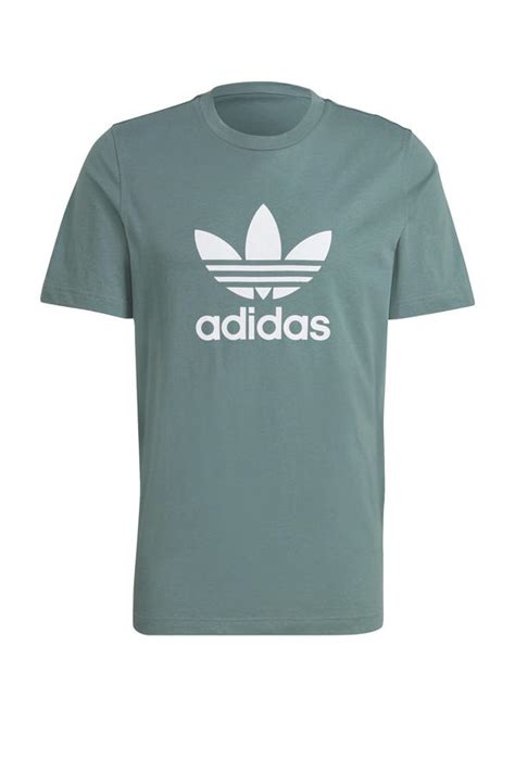 adidas shirt groen wit grijs|Groene adidas Shirts voor dames kopen .